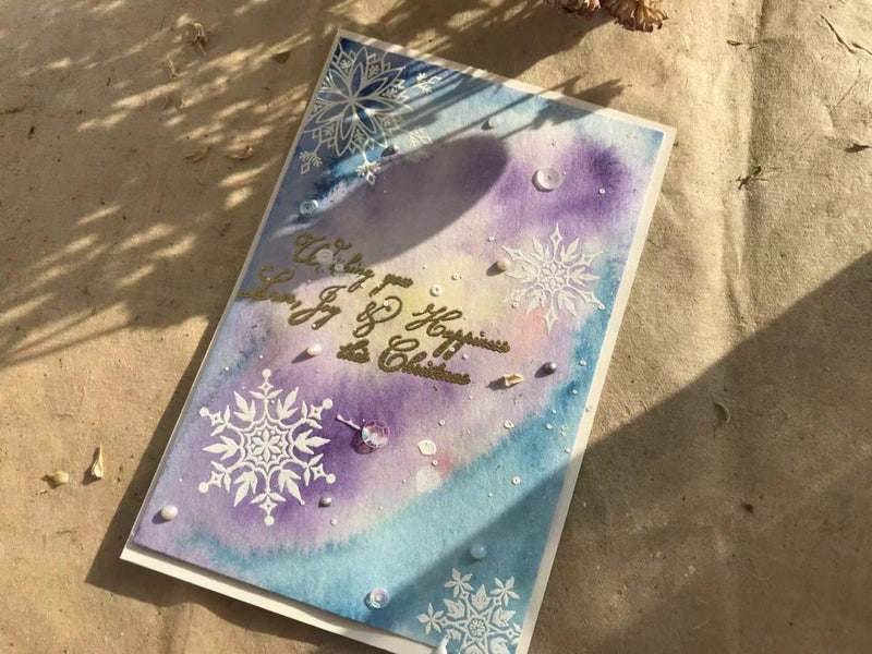 arriettycraft Christmas Snowflakes Sayings Verses Clear Stamps for Christmas Cards Making or Journaling, Snowflake Transparent Silicone Stamps for Journals Albums Scrapbooking Paper Crafts Decoration - Image 5